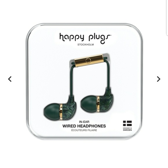 HappyPlugs IN-EAR
GREEN MARBLE
WIRED HEADPHONES - Picture 2 of 6